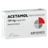 ACETAMOL*10 Supp.Latt.125mg