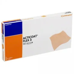 Acticoat Flex Medicazione Speciale Attiva 3 cm x 10 cm, 12 pz