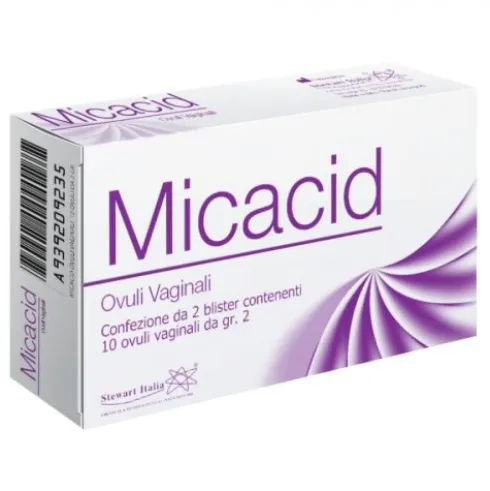 Adl Farmaceutici Micacid Ovuli Vaginali 2g Dispositivo Medico per Difese Vaginali