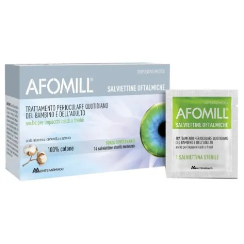 AFOMILL Salviettine Oft.14pz