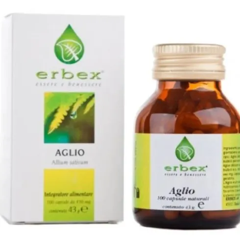 AGLIO 100 Capsule 430mg ERBEX