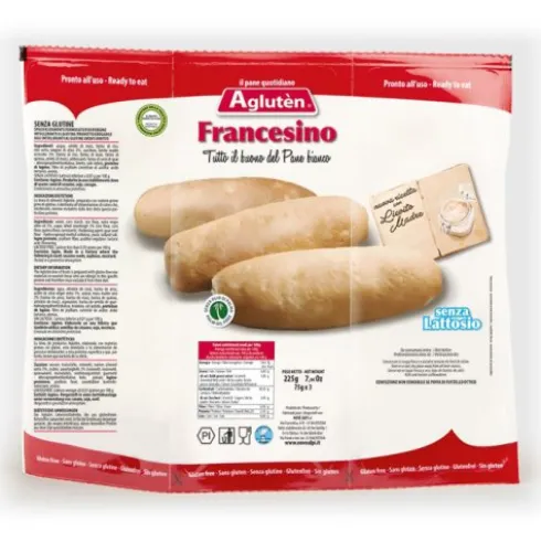 AGLUTEN Pane Francesino 225g