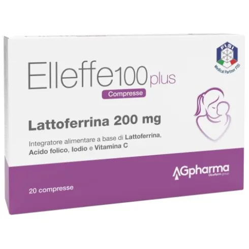 Ag Pharma Elleffe 100 Plus Integratore Gravidanza - 20 Compresse