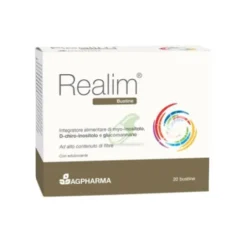 AG Pharma Realim Integratore Alimentare per Controllo Colesterolo e Peso 20 Bustine