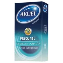 Akuel By Manix Natural Profilattici Extra Sottili 12 Pezzi