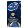 Akuel By Manix Sicuro Profilattici Preservativi 6 Pezzi