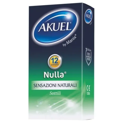 Akuel Nulla Profilattico Ultra Sottile 12 Pezzi
