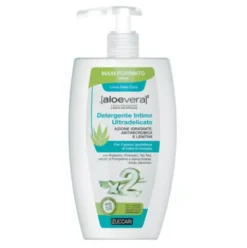 Aloevera 2 Detergente Intimo Ultradelicato - Contro secchezza ed irritazione intima - 400 ml