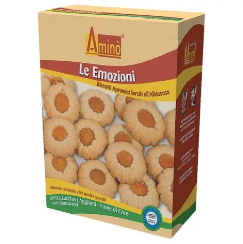 Aminò Le Emozioni Biscotti Aproteici Farciti Albicocca