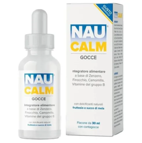 Amp Biotec Naucalm Gocce Integratore Alimentare per Nausea 30ml