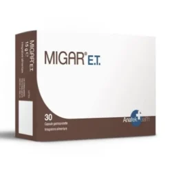 Anatek Health Migar Et Integratore Alimentare con Equolo e Teupol 30 Capsule