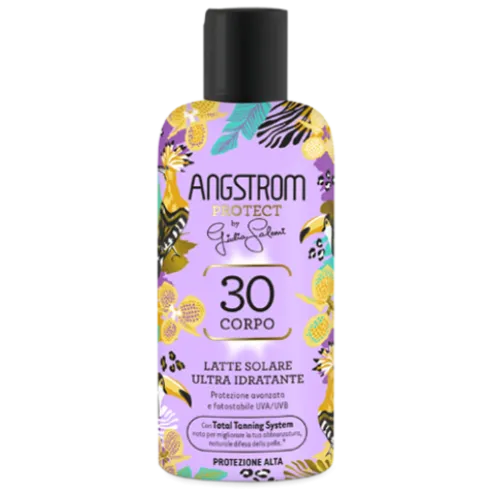 Angstrom Latte Solare Ultra Idratante SPF30 Limited Edition - Protezione solare alta adatta per il corpo - 200 ml
