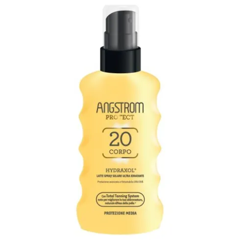 Angstrom Protect Latte Spray SPF20 - Protezione Solare Media per il corpo - 175 ml