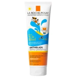 Anthelios Dermo-Pediatrics Pozione Gel Pelle Bagnata Bambini SPF 50+ Protezione Solare Molto Alta 250 ml
