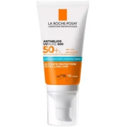 Anthelios UVMune 400 Crema Idratante SPF50+ Senza Profumo - Crema solare idratante viso con fattore di protezione - 50 ml