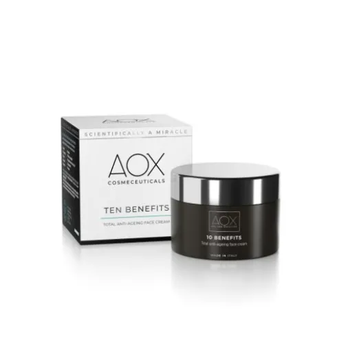 Aox Ten Benefits Crema Viso Anti-Aging Totale 50ml