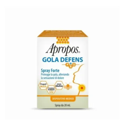 Apropos Gola Defens Pro Spray Forte - Spray per mal di gola - 20 ml