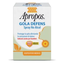 Apropos Gola Defens Spray Gola Bambini senza Alcol 20 ml