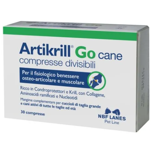 ARTIKRILL GO Cane 30 Compresse