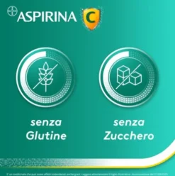Aspirina C - Trattamento sintomatico di mal di testa, febbre e dolori da lievi a moderati - 40 compresse effervescenti 400 + 240mg