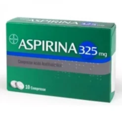 Aspirina 325 mg - Trattamento di mal di testa e dolori da lievi a moderati - 10 compresse