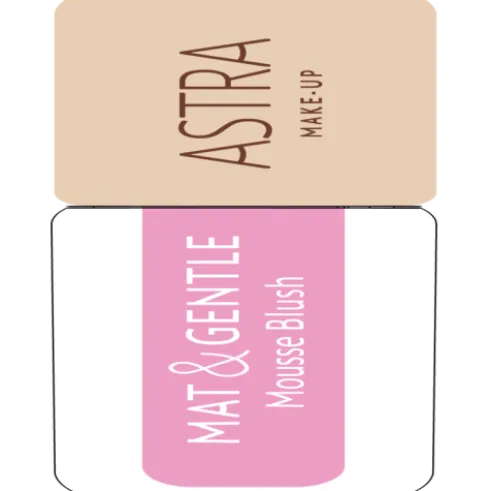 ASTRA BLUSH MAT&GENTLE MOUSSE 1