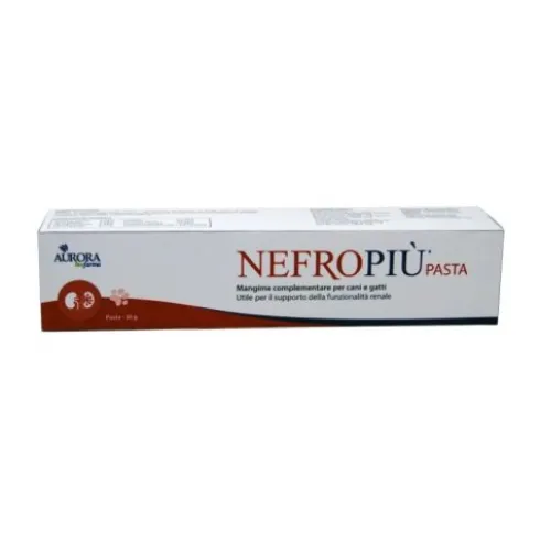 Aurora Biofarma Nefropiù Pasta Supporto Funzione Renale Cani e Gatti 30g