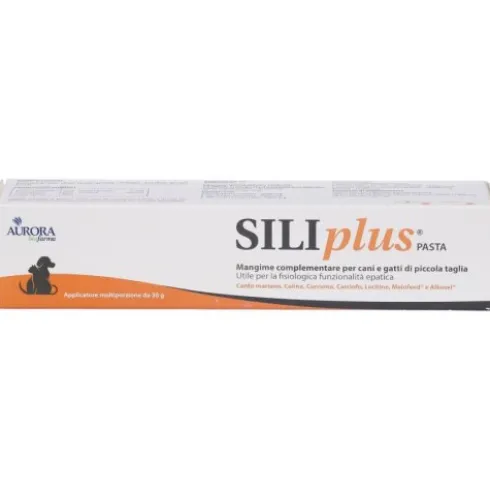 Aurora Biofarma Siliplus Pasta Mangime Complementare Supporto Epatico per Cani e Gatti 30 g
