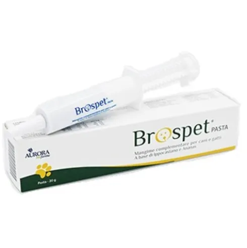 Aurora Licensing Brospet Pasta Mangime Complementare per Cani e Gatti Drenante 20 g