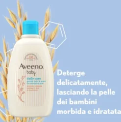 Aveeno Baby Bagno e Docciaschiuma Delicato - Bagnoschiuma per la pelle delicata dei bambini - 500 ml