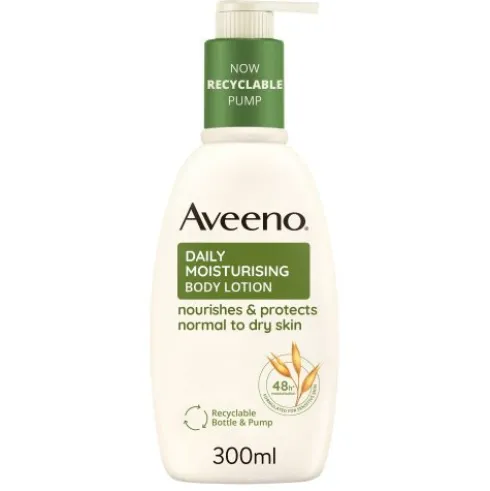 Aveeno Crema Idratante Corpo - Adatto per pelle secca e sensibile - 300 ml