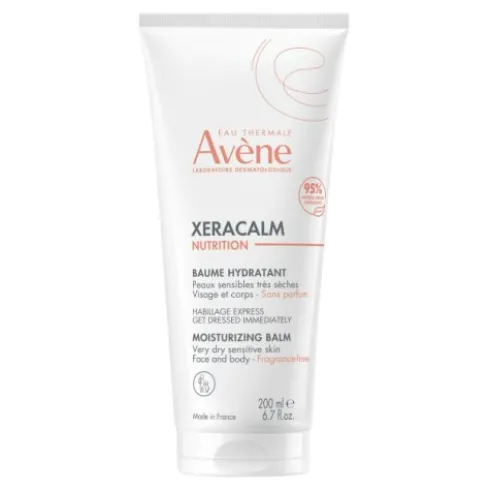Avene Xeracalm Nutrition Balsamo Idratante - Trattamento viso e corpo per pelle molto secca - 200 ml