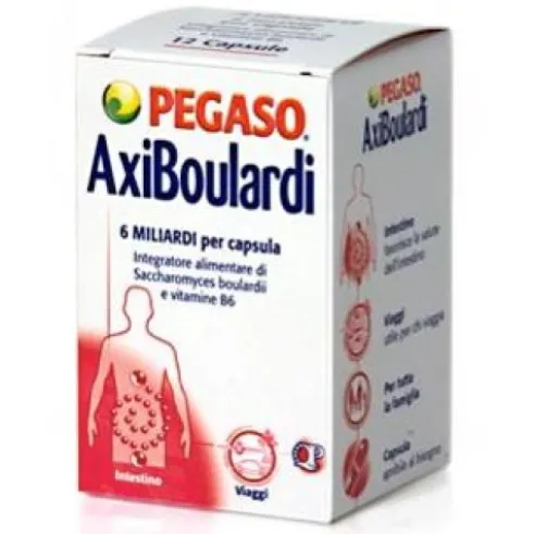 AxiBoulardi Pegaso - Integratore per l'equilibrio della flora batterica intestinale - 30 capsule