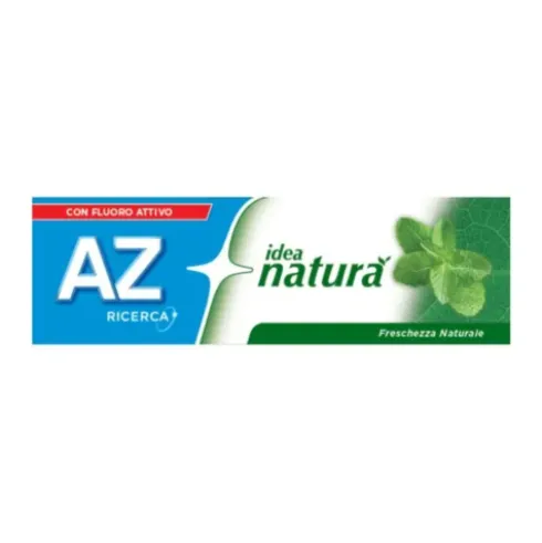 AZ Idea Natura Dentifricio Freschezza Naturale - Dentifricio adatto per alito fresco e gengive sane - 75 ml