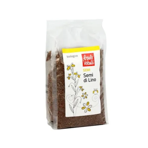 Baule Volante Semi di Lino Scuri Biologici 500g