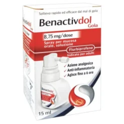 Benactivdol Gola Spray Orale 15 ml 8,75 mg