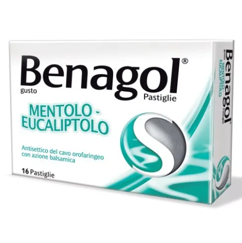 Benagol 16 Pastiglie Mentolo Eucalipto