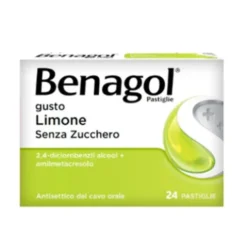 Benagol - Sollievo rapido dai primi sintomi del mal di gola - 24 pastiglie - Gusto Limone - Senza zucchero