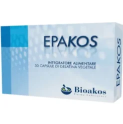 Bioakos Epakos Integratore Alimentare per Funzione Epatica 30 Capsule