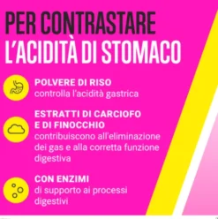 Biochetasi Digestione e Acidità - Integratore per facilitare la digestione - 20 Bustine