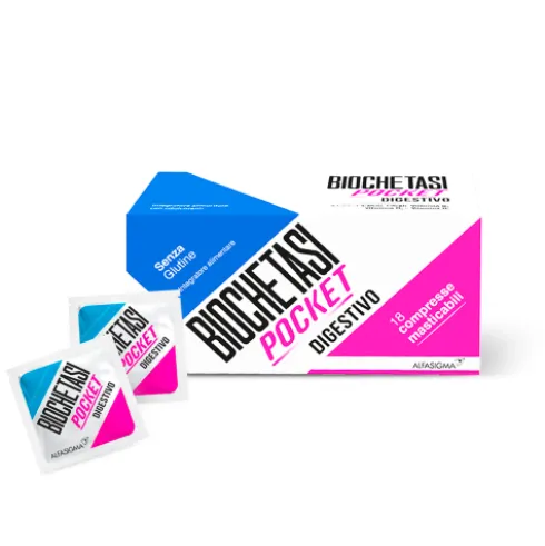 Biochetasi Pocket 18 Compresse Masticabili