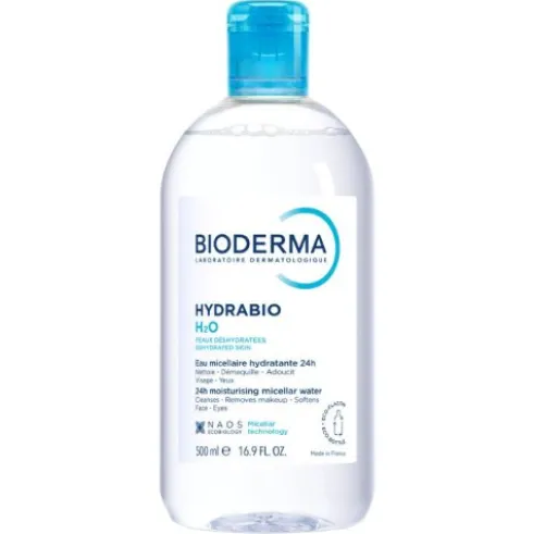 Bioderma Hydrabio H2O Acqua Micellare - Soluzione micellare struccante e idratante - 500 ml