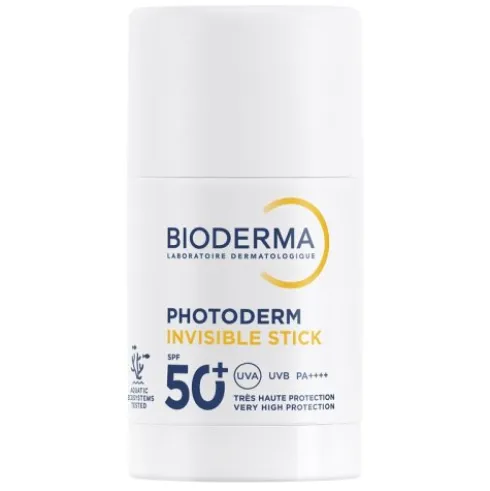 Bioderma Photoderm Invisible Stick 50+ - Stick solare per viso, collo e contorno occhi - 15 g