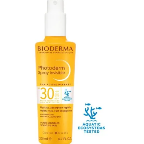 Bioderma Photoderm Spray SPF30 - Protezione solare alta per viso e corpo - 200 ml