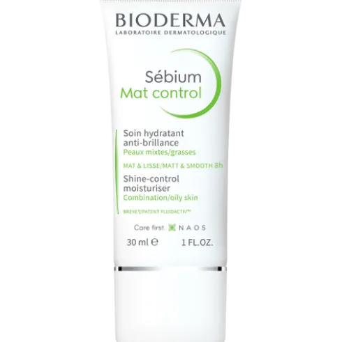 Bioderma Sebium Mat Control - Crema viso idratante e opacizzante - 30 ml