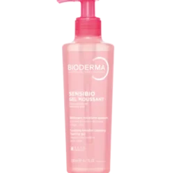 Bioderma Sensibio Gel Moussant - Detergente e struccante lenitivo per pelle sensibile - 200 ml