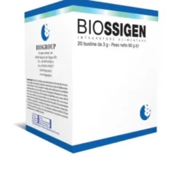 Biogroup Biossigen Integratore Alimentare Magnesio Zinco Digestivo 20 Bustine 3g