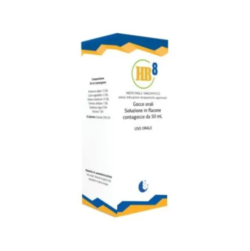 Biogroup HB 8 Broncasm Gocce Orali Rimedio Omeopatico 50ml