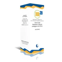 Biogroup HB 20 Spasmocol Gocce Omeopatiche per Spasmi 50ml