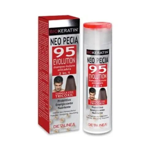 Biokeratin Neo Pecia 95 Shampoo Lozione Anticaduta 2 in 1 250ml